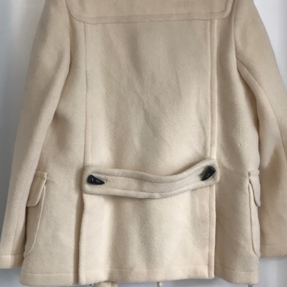 BURBERRY 100% PURE WOOL JACKET WITH 2-WAY ZIPPER, GUC - Picture 14 of 14